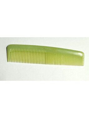 Nylon By DuPont Pocket Comb Hair Light Green 5” Style Beauty Hygiene Vintage